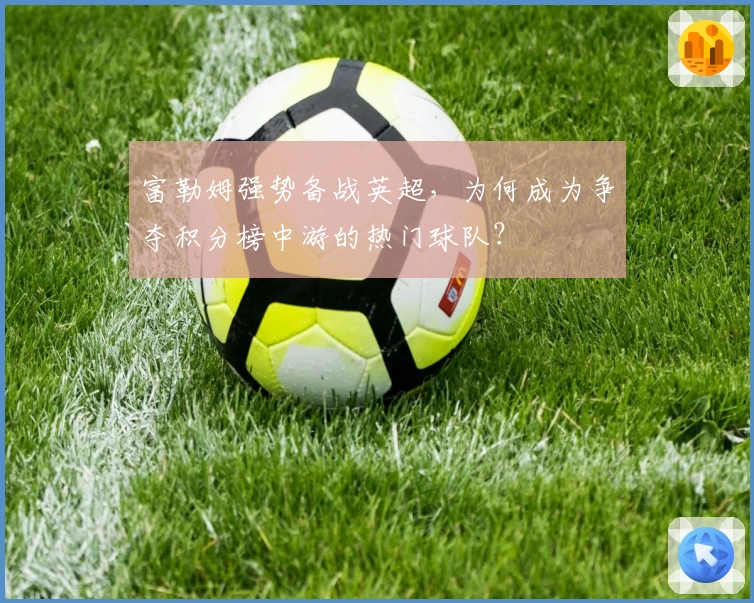 富勒姆强势备战英超,为何成为争夺积分榜中游的热门球队?